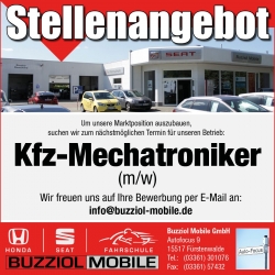 Stellenanzeige-Buzziol-Mobile-Mechatroniker